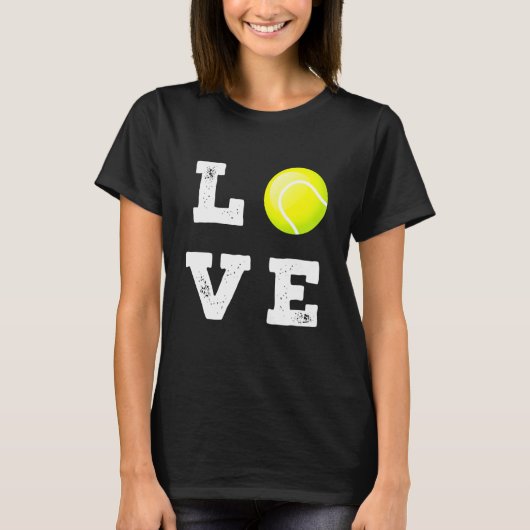 テニスラブスポーツ Tシャツ (正面)