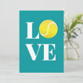 テニスラブバレンタインデースポーツをテーマにしたアスレチック シーズンカード