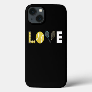 テニスラブラケットボール iPhone 13ケース
