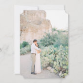 テニスラブ リハーサルディナー招待状 招待状 (裏面)