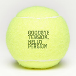 テニスリタイアメントバイヨーブテンションハローペンション テニスボール