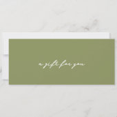 テニスレッスン ギフト券 証明書 招待状 (裏面)