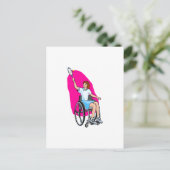 テニスレディ ポストカード (スタンド正面)