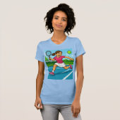 テニスレディ Tシャツ (正面フル)