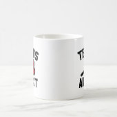 テニス中毒者 コーヒーマグカップ (中央)