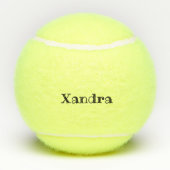 テニス信じボール テニスボール (裏面)