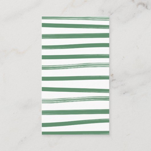 テニス名門私立校風のガールのベビー用の物干し本 エンクロージャーカード (裏面)