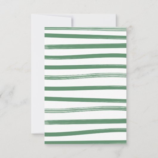 テニス名門私立校風のガールのベビー用の物干し本 招待状 (裏面)