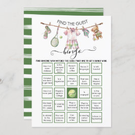 テニス名門私立校風のゲストBINGOの検索 招待状