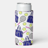 テニス名門私立校風の海軍 スリム缶クーラー (Seltzer正面)