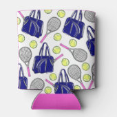 テニス名門私立校風の海軍 缶クーラー (裏面)