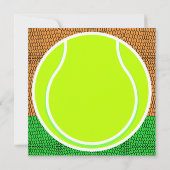 テニス大会招待状2 招待状 (裏面)