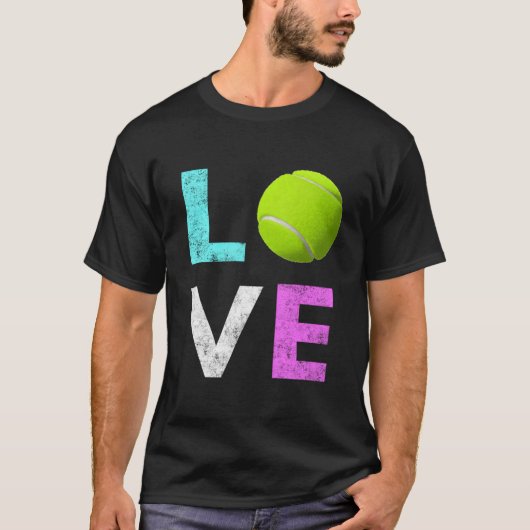 テニス大好き Tシャツ (正面)