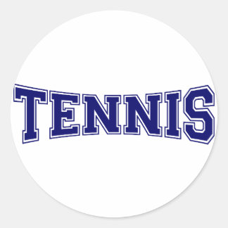 テニス大学スタイル ラウンドシール