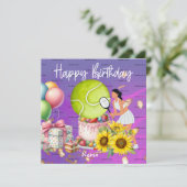 テニス女遊は選手のハッピーバースデー (スタンド正面)