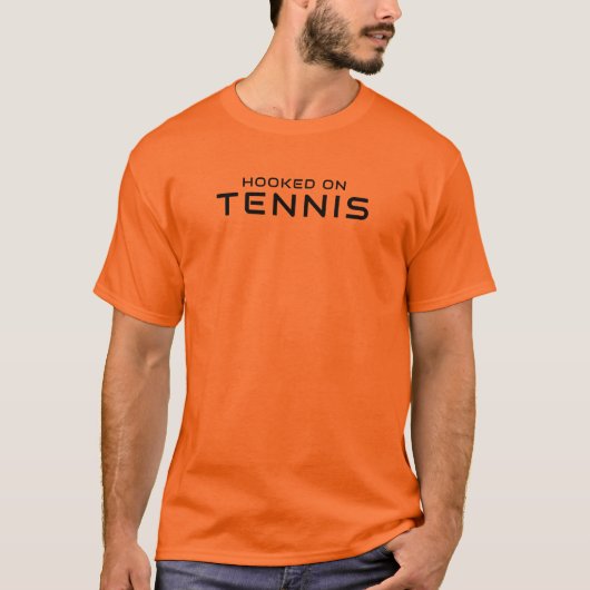 テニス好きのメンズベーシックTシャツ Tシャツ (正面)