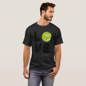 テニス好きテニス選手 Tシャツ (正面フル)