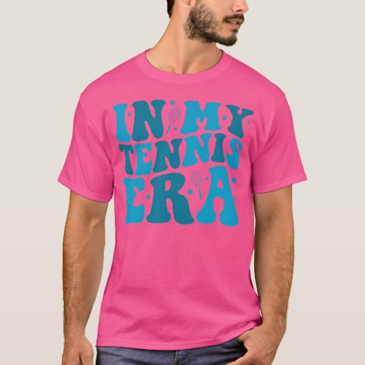 テニス好きママのためのグーーヴィーなTシャツ Tシャツ (正面)