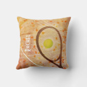 テニス好き クッション (裏面)