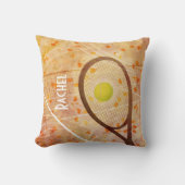 テニス好き クッション (正面)