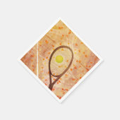 テニス好き スタンダードカクテルナプキン (角)