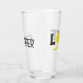 テニス好き タンブラーグラス (右)