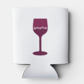 テニス好き |テニスの贈り物 缶クーラー (裏面)