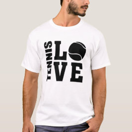 テニス好き、テニスLOVE、テニスTシャツ Tシャツ
