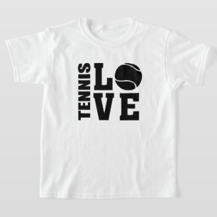 テニス好き、テニスLOVE、テニスTシャツ Tシャツ