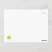 テニス好き ポストカード (裏面)