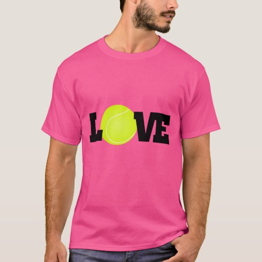 テニス好き Tシャツ (正面)