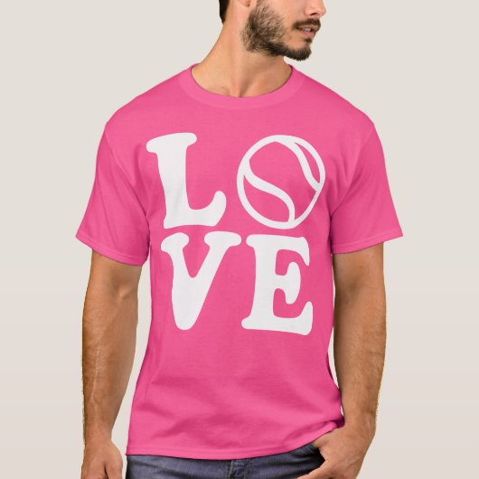 テニス好き Tシャツ (正面)