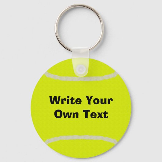 テニス広告ボール！ キーホルダー (正面)