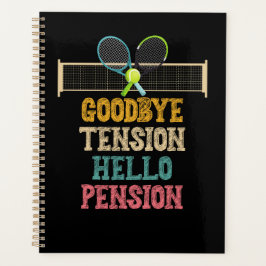 テニス引退さよならテンションhello pension プランナー手帳