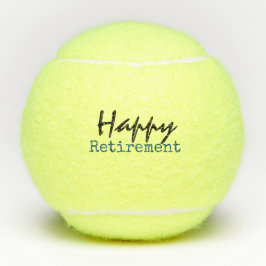 テニス引退 テニスボール