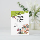 テニス引退 ポストカード (スタンド正面)