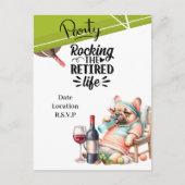 テニス引退 ポストカード (正面)