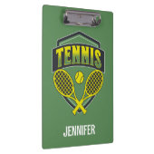 テニス愛好家のためのデザイン クリップボード (右)