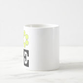 テニス愛好家 コーヒーマグカップ (中央)