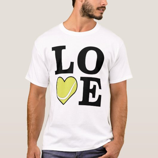 テニス愛好家 Tシャツ (正面)