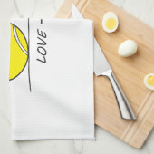 テニス愛愛 キッチンタオル (四つ折り)