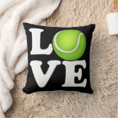 テニス愛| クッション (ブランケット)