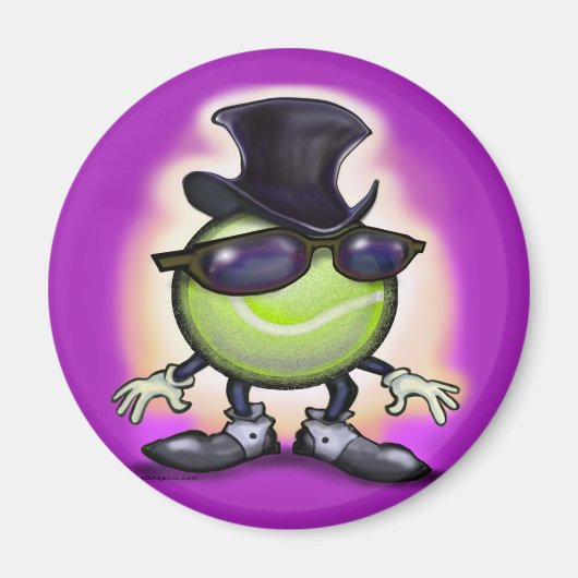 テニス教室 マグネット (正面)