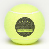 テニス日付を保存LOVE テニスボール (裏面)