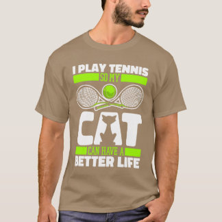 テニス猫の友達 Tシャツ