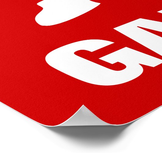 テニス用ポスタカスタムー引用文 |ゲームのオン ポスター (角)