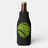 テニス用語テニス遊選手のテニスボール ボトルクーラー (ボトル正面)