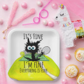 テニス私素晴らしは全素晴らし部素晴らし ペーパープレート (パーティー)