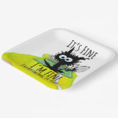 テニス私素晴らしは全素晴らし部素晴らし ペーパープレート (傾斜あり)