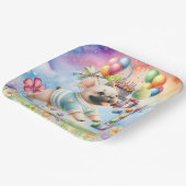 テニス第1回生誕祭パーティー愛犬 ペーパープレート (傾斜あり)